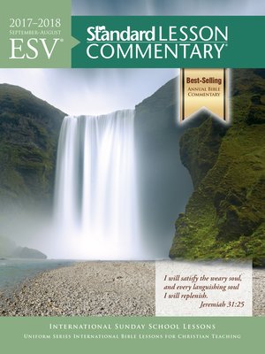 cover image of ESV Standard Lesson Commentary 2017-2018